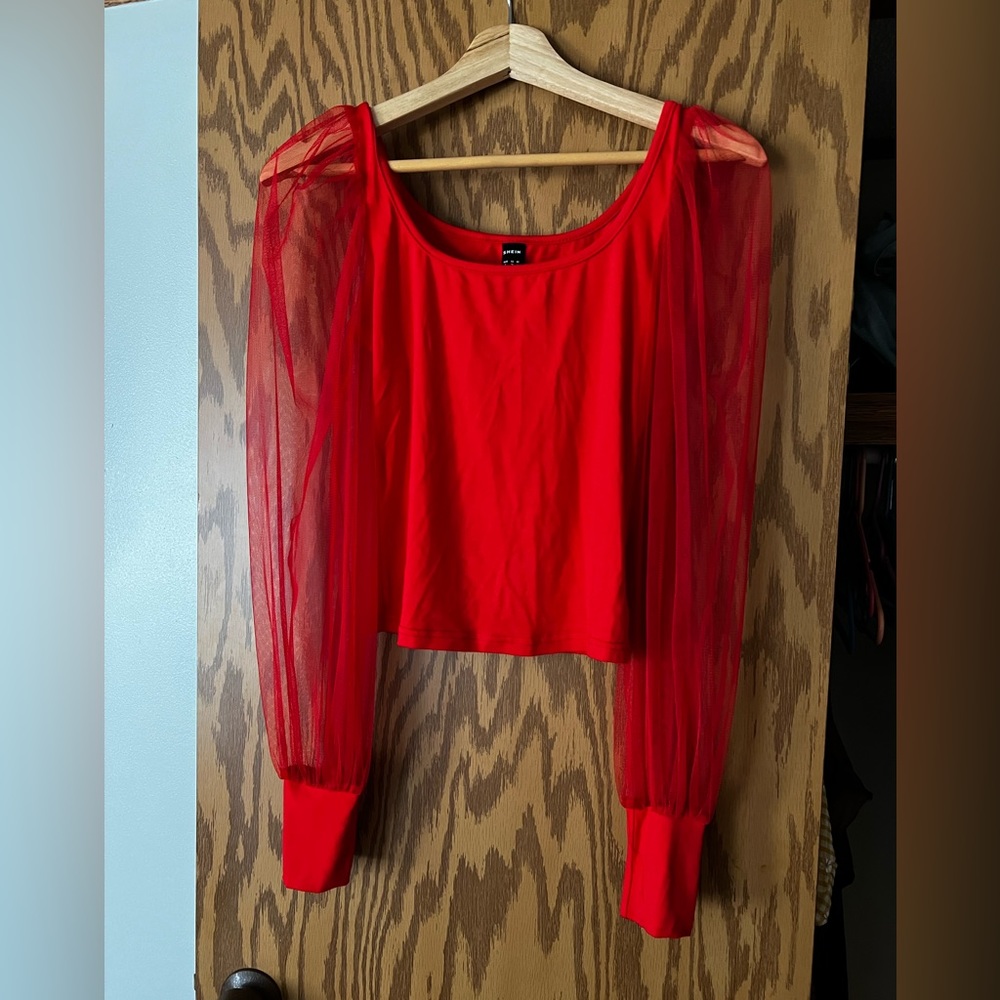 red shirt